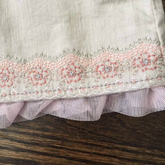 EUC BabyGap Size 4 Grey Jean Skirt - Picture 3 of 6